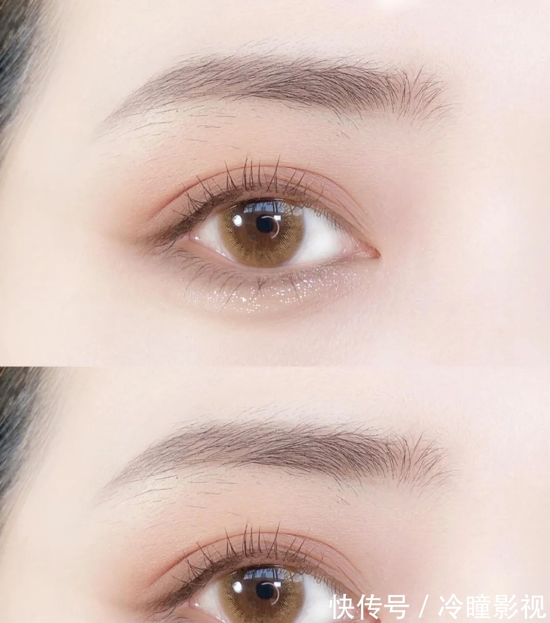 蜜桃乌龙|新手万能眼影公式!消肿实用的日常眼妆教程