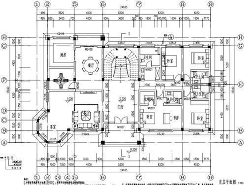 卧室|五开间二层自建房布局图,看了谁还在城里买房啊