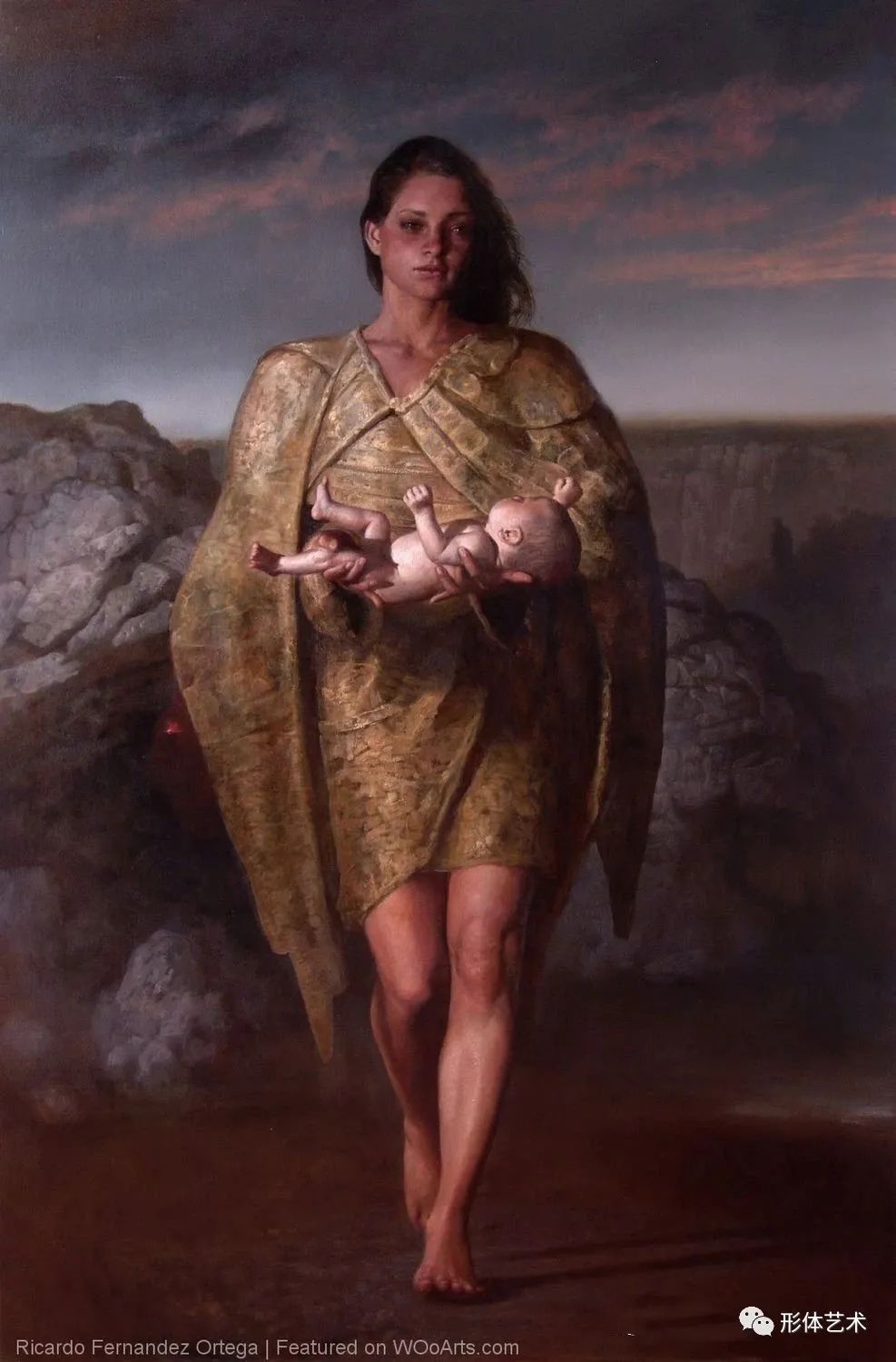 墨西哥&这位墨西哥画家的艺术作品,彰显静秘的古典梦与超现实的境界