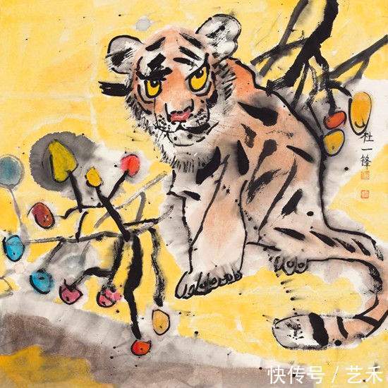 英雄出少年@虎虎生威 Ⅰ 黄信琪师生壬寅虎年虎画作品展