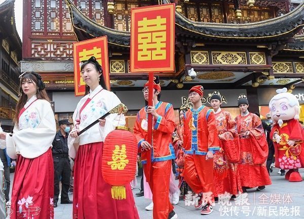 集体婚礼|赴爱之约 一场中式集体婚礼在豫园上演