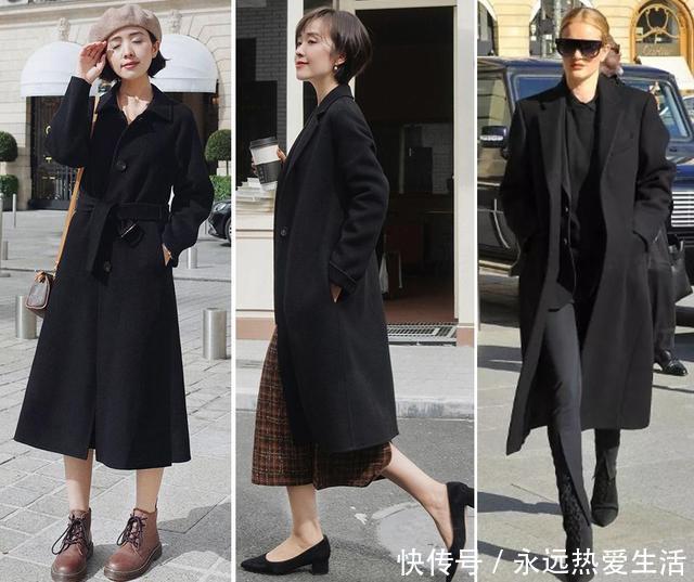 讲真，大衣就该这样穿，她们的搭配套路简约有气质，越看越耐看