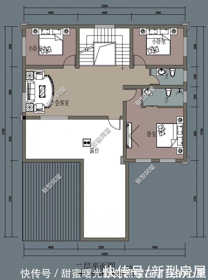 占地面积|30万的存款,能在农村建什么样的房子?这8套图纸看看你喜欢哪套