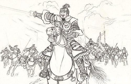 铁枪#此人堪称史上第一猛将,上百斤铁枪挥动如风,与一成语有关