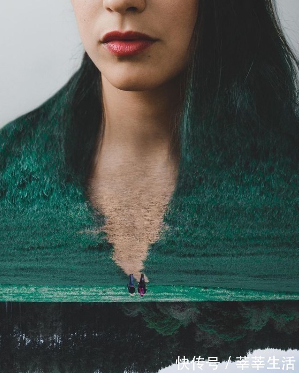 画板@这位好“色”的艺术家,拿大自然当画板,引11万人“想入非非”!