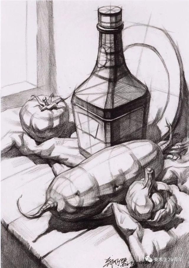 结构$画素描结构那么枯燥为什么还要画?这样想你就错了?