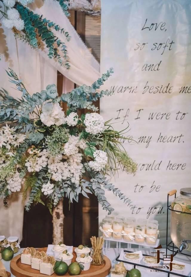 搬进|把婚礼搬进秘密花园,带着绿色和质朴,享受自然的氛围