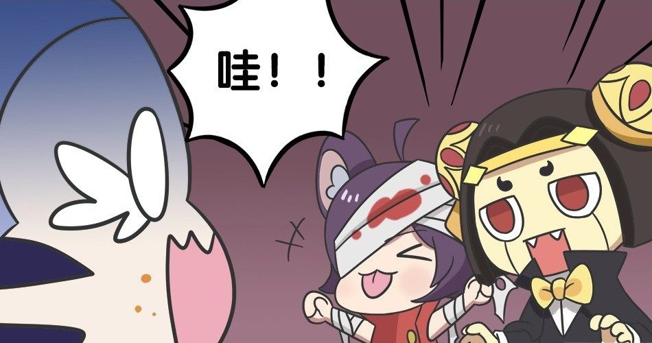 扮鬼|王者荣耀漫画:万圣节扮鬼要糖可以?千万别遇到钟馗,结局笑惨了