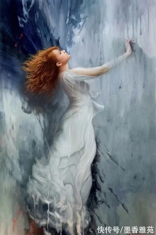 美国&美国性感美女油画,逼真动人