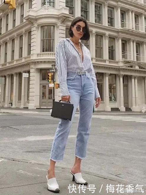 衬衫才是早秋的“扛把子”,今年流行穿这件,青春减龄又百搭