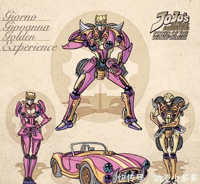 变形|假如JOJO人物能变形,他们能都变成什么呢?