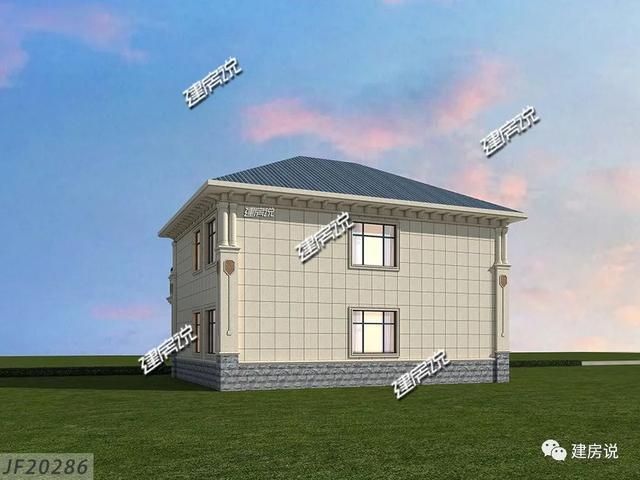 图纸|亲戚是包工头，我建这栋房子只花了32万，省了一大笔钱