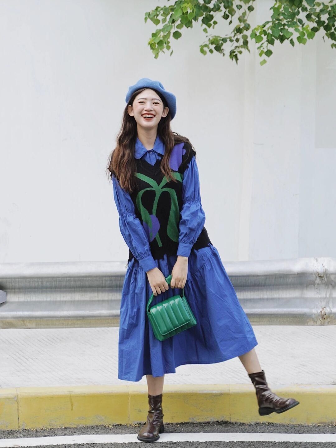 叠穿|优雅无关年龄，冬季试试“毛衣叠穿”的搭配，保暖舒适又高级