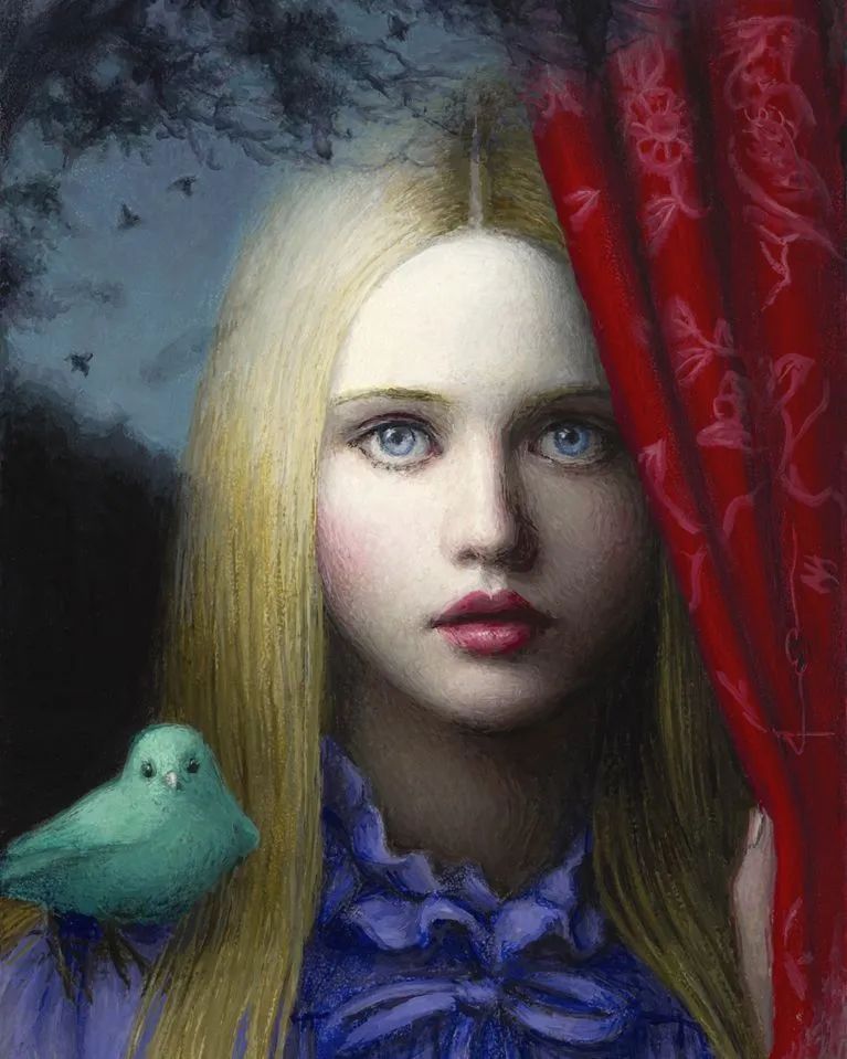 性感!太上头!她笔下的神秘唯美女子,比蜜桃还嫩!