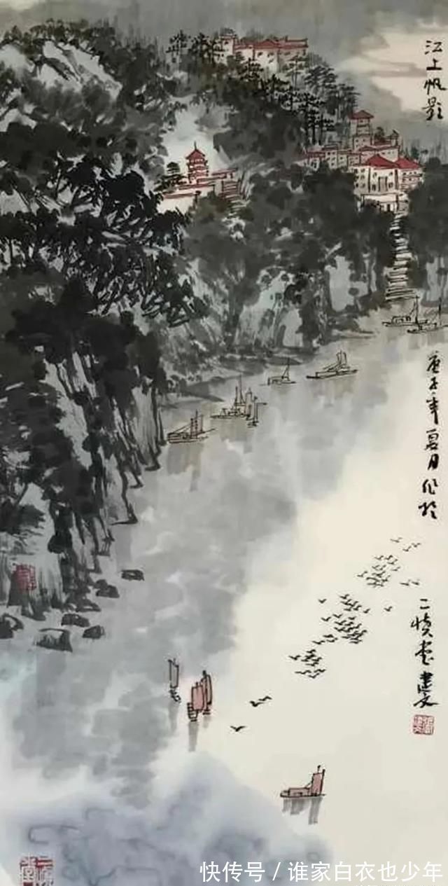传统文化@国画追随时代,并非画以“西风”为基,而应紧抓历史文脉