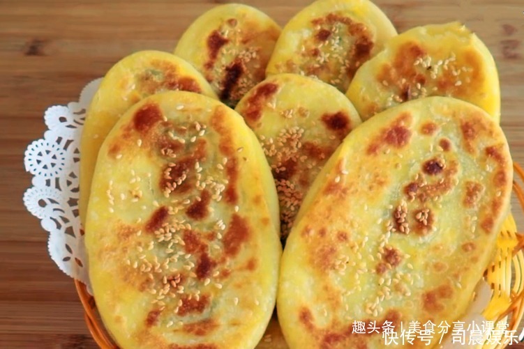 面饼最好吃的做法，简单快速不发面不醒面，外酥里香，凉了也不硬