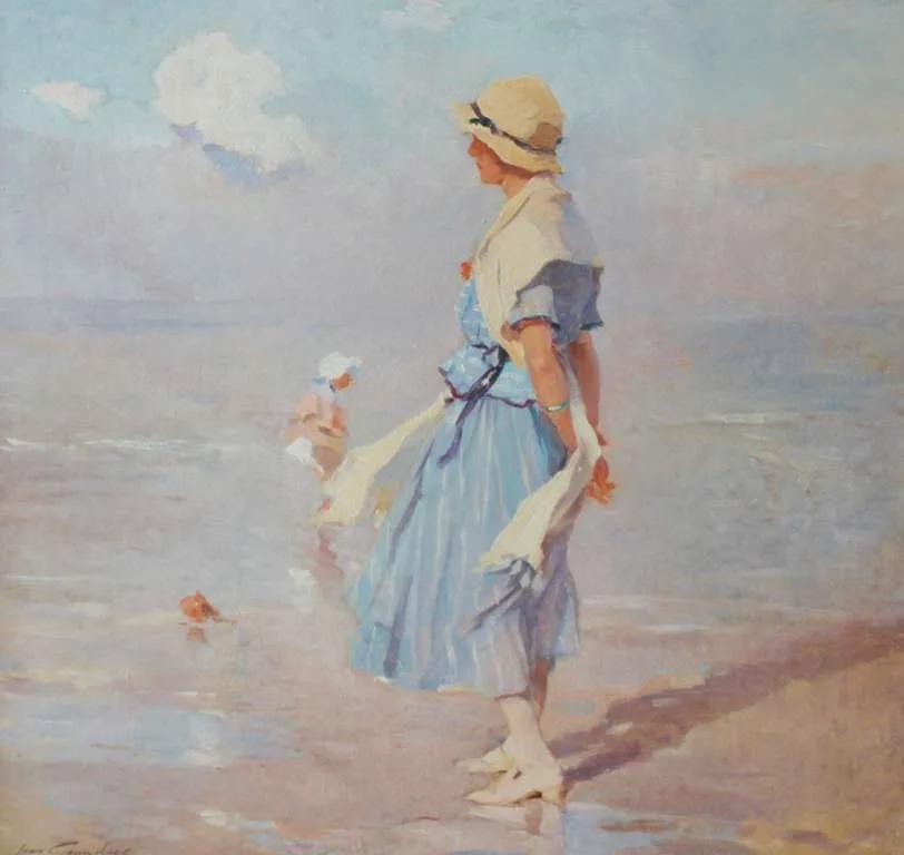 布鲁克&比利时艺术家让·莱昂的人体油画,细腻逼真,极具内涵