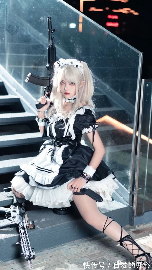 万圣节|cos:万圣节自设战斗女仆cos正片