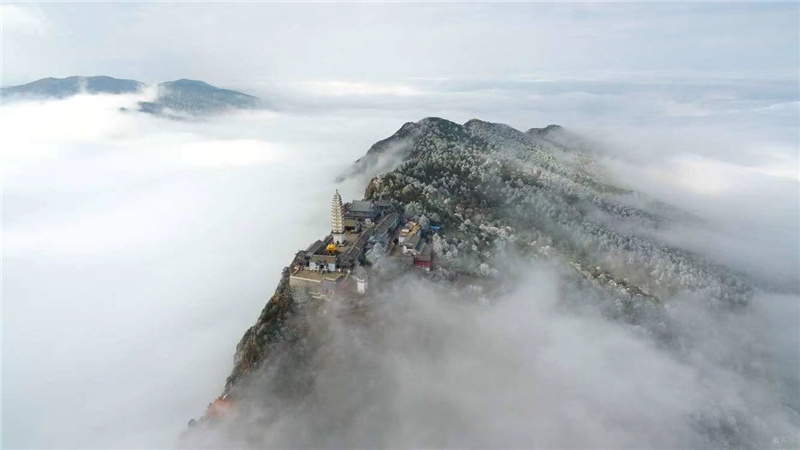 雪后的鸡足山 化身梦中仙境