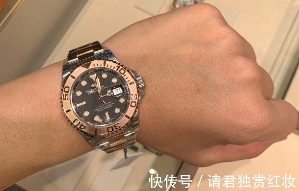 手表 拒绝撞表，一见钟情劳力士间金咖啡盘游艇！