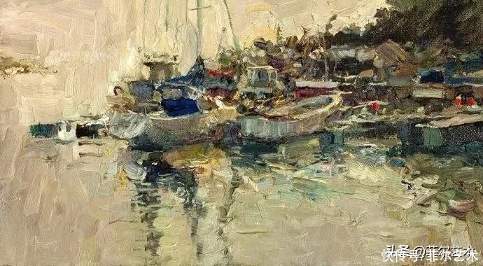 特罗菲莫夫|特罗菲莫夫独特的风景油画作品，每一张都叫绝了，真的很美