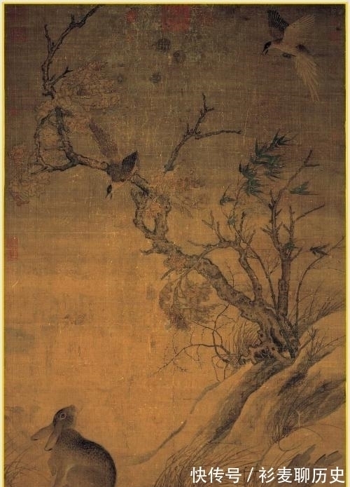 谜题!千年古画被放大10倍,意外发现藏有8个大字,揭开一个千古谜题