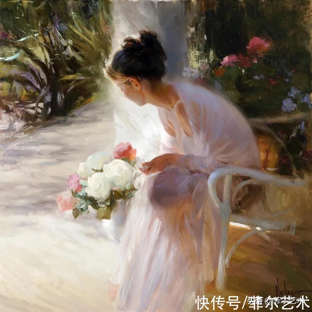 弗拉基米尔&俄罗斯画家弗拉基米尔人体油画里的美女,美得让人难忘