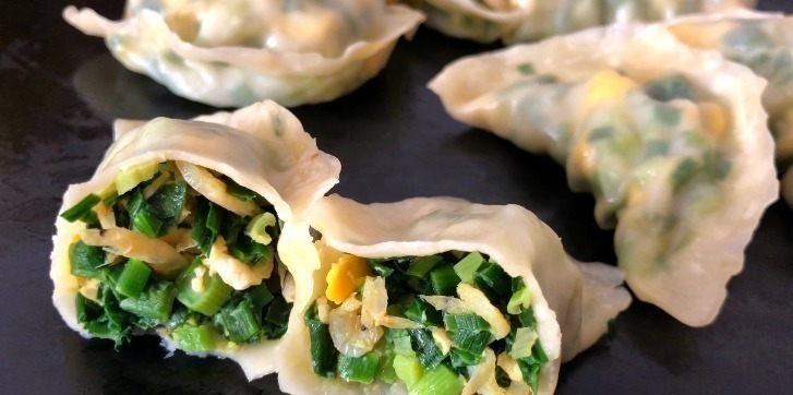 韭菜素馅饺子好吃的秘诀，不加1粒盐，比大虾还鲜，比肉饺子还香