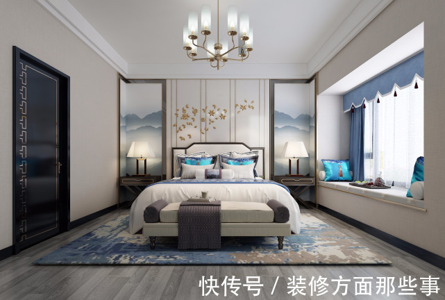 中式风格|143平新中式四居室,既有视觉上的美感,又具有实用性