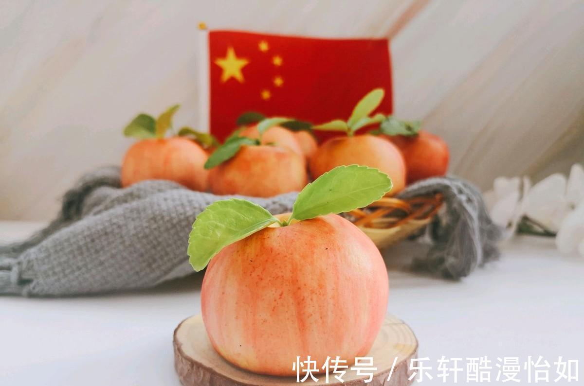 低筋面粉|苹果造型的蛋糕,好看又好吃,几分钟就能学会
