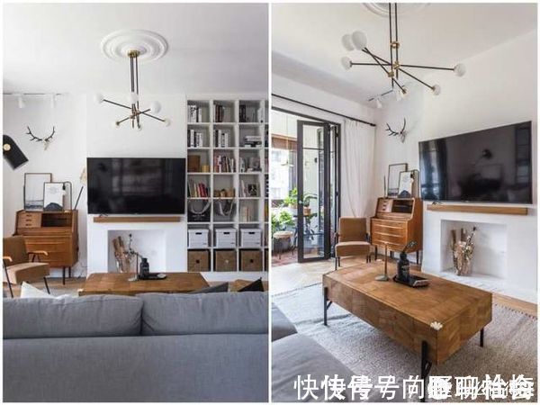 书房|他120㎡家，一进门玄关就把我吸引，全屋空间极致利用，真的很巧妙