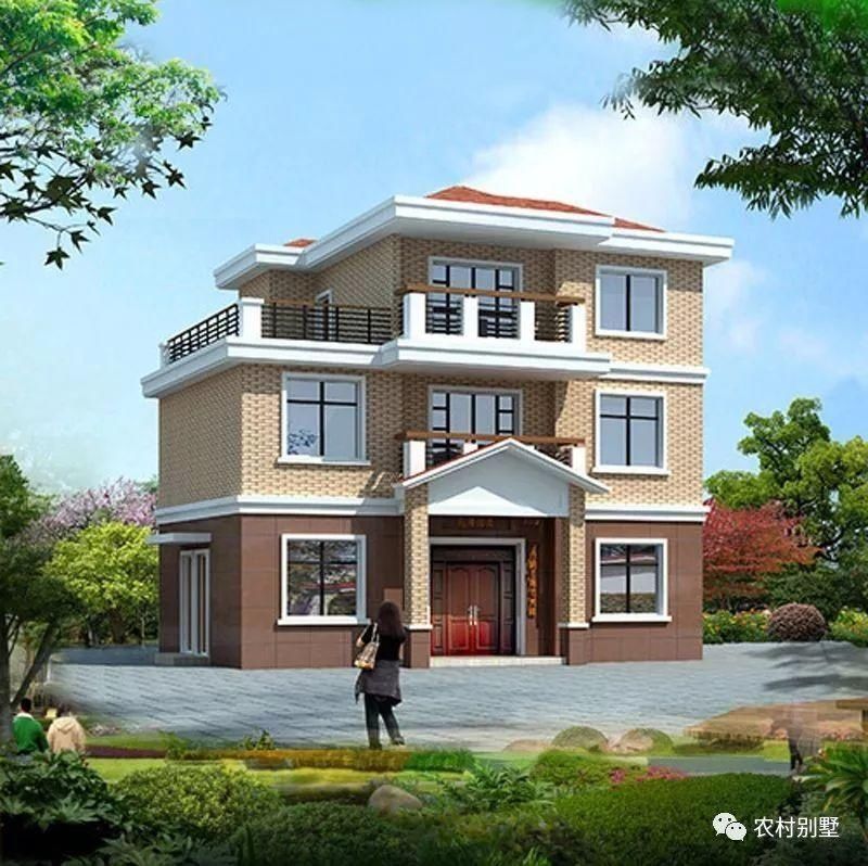户型|9栋实用又漂亮三层农村别墅,你觉得哪栋更美