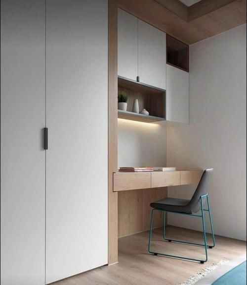 实用|别再占用柜子面积打书桌了，把书桌横过来装窗下，省空间更实用！