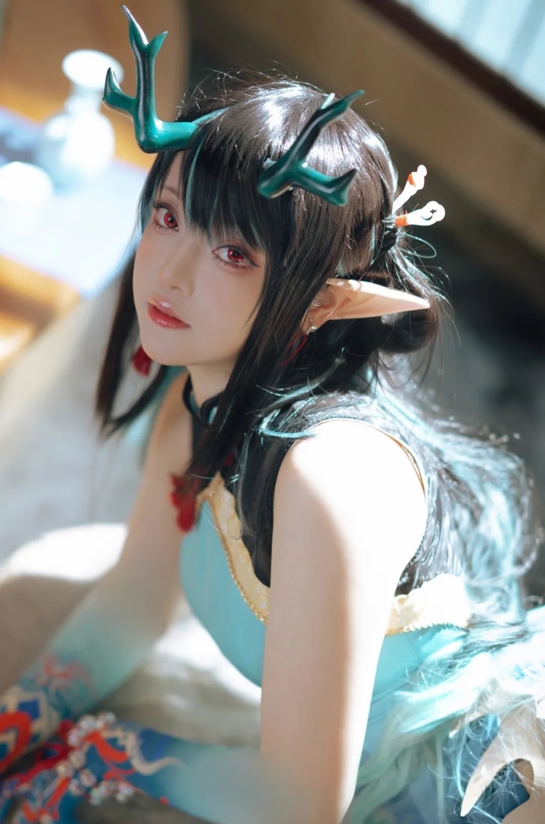 cos：明日方舟染尘烟-夕cos正片@黑龙贯通