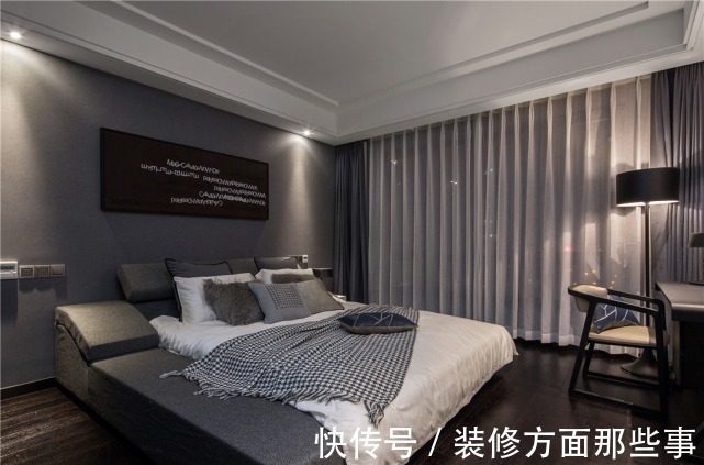 石材|120平现代风三居室,高级灰色调越看越有品