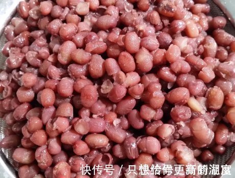 红豆泥|煮红豆有窍门,不加碱面也不用高压锅,15分钟红豆就能沙沙糯糯