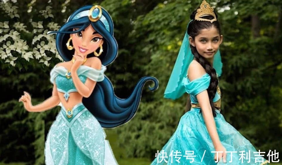 小学生|小学生cos迪士尼公主,白雪公主萌出血,艾莎的气质太出众了