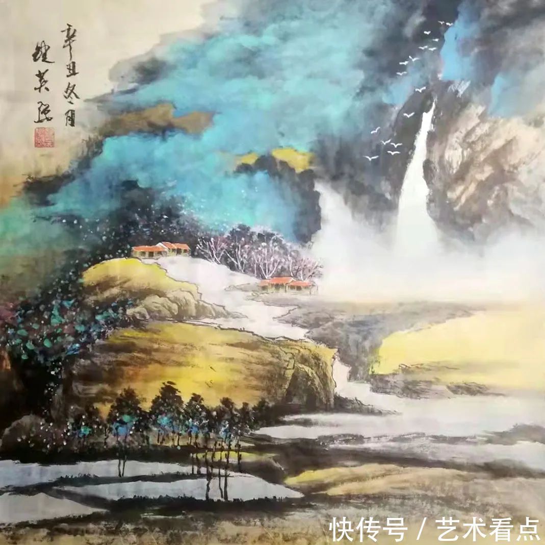 书画$鲍英强 | 福虎迎春·丹青贺岁——全国优秀书画名家作品展