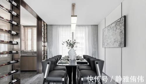 淡雅|120㎡现代轻奢风格新房装修，淡雅配色经典耐看！