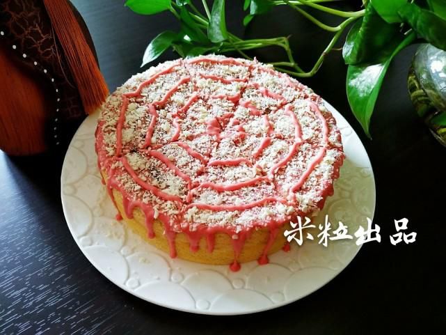 不需要裱花就可以很美的蛋糕