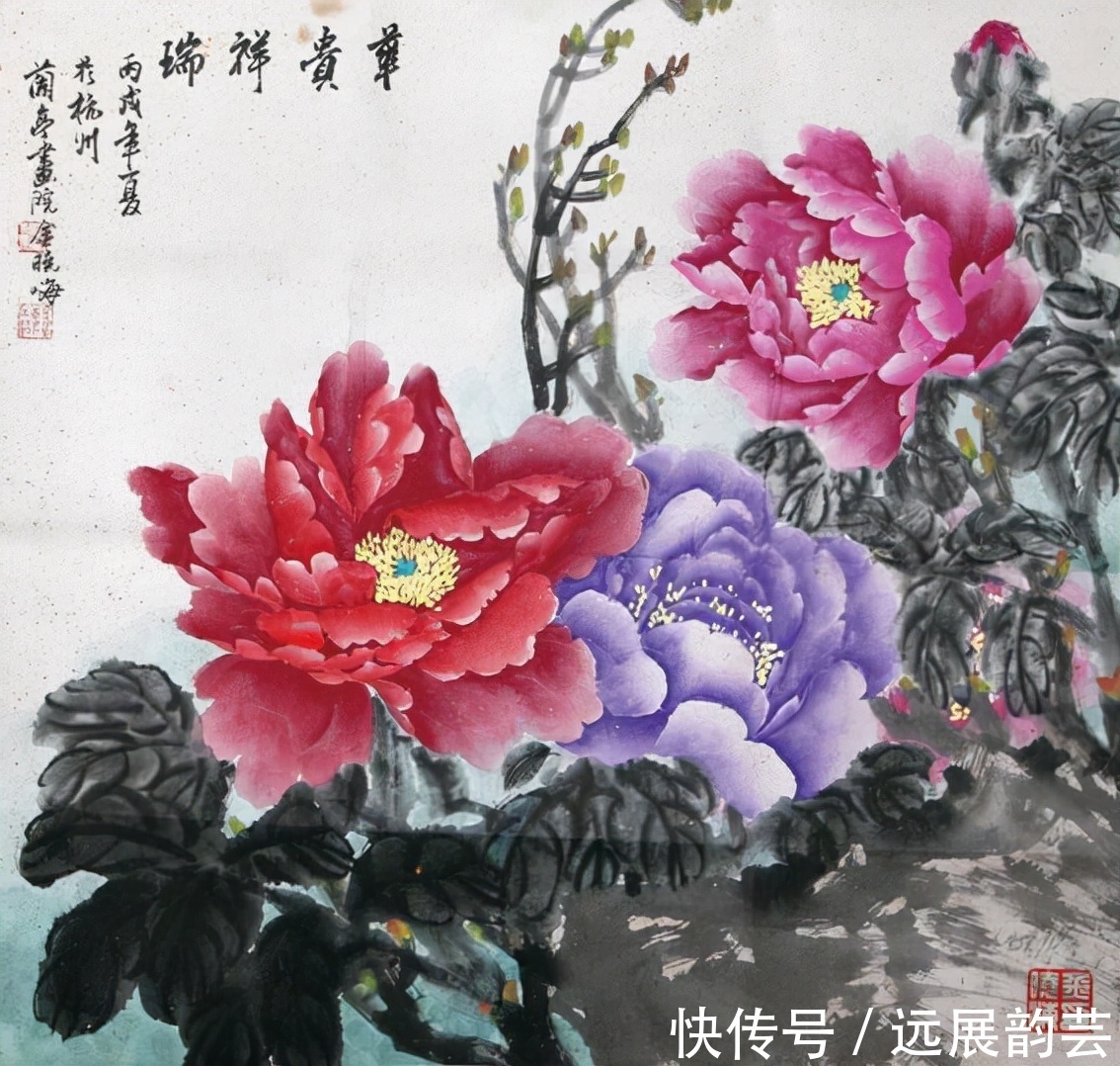 花鸟&自然的韵律——金晓海的水墨花鸟画