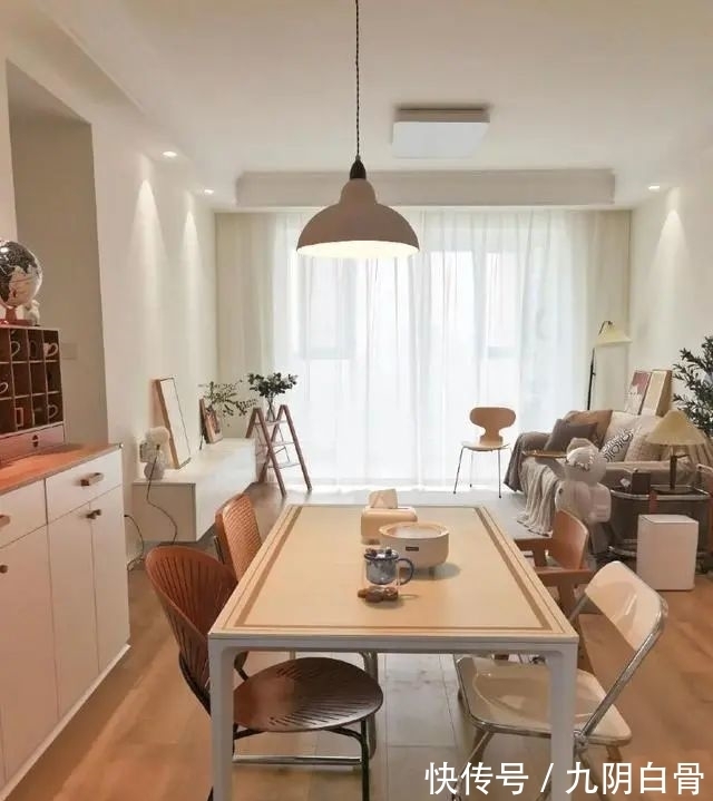 墙面|女主用110㎡新居向网友证明,温柔干净的日式风,有多么俘获人心