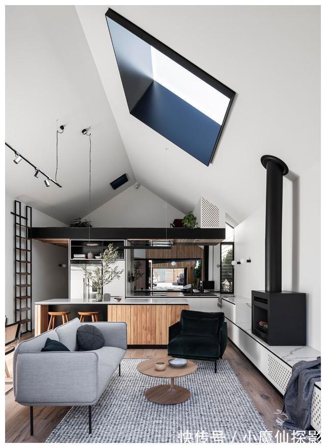 阁楼|35平小户型别墅设计,花园,阁楼功能齐全,不输几百万的高级别墅