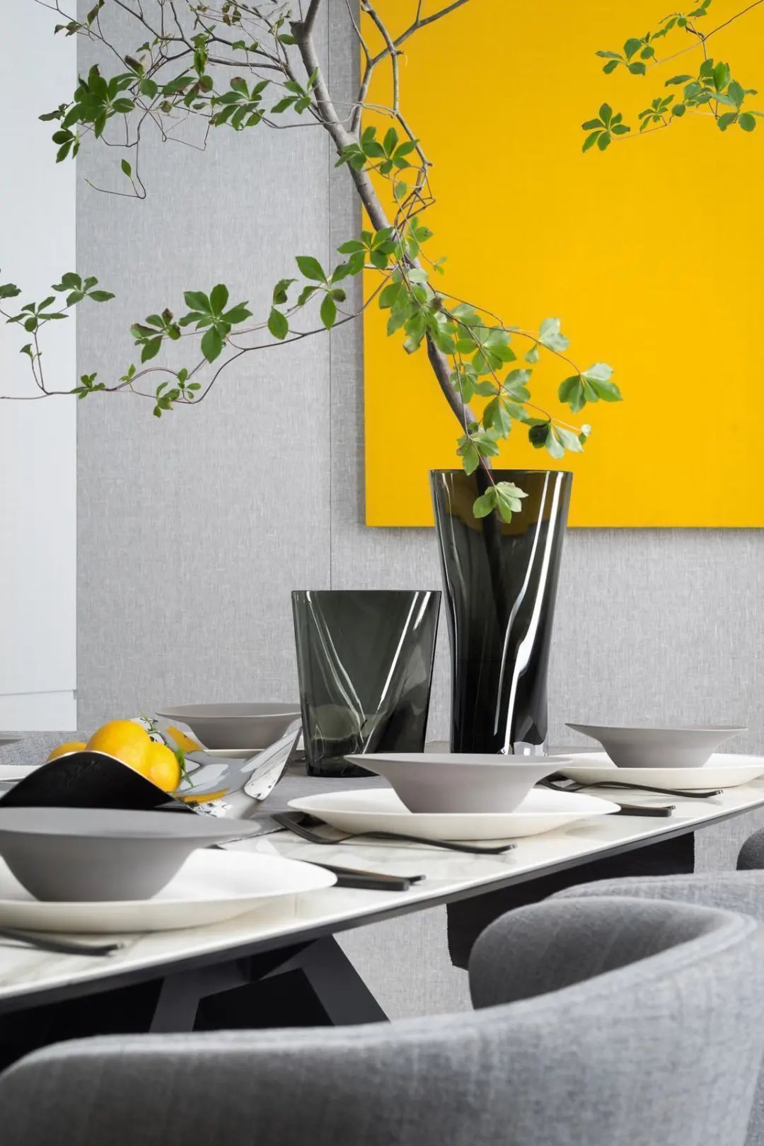 饰品|210㎡联排小别墅,现代大方的布置,配色令人舒适