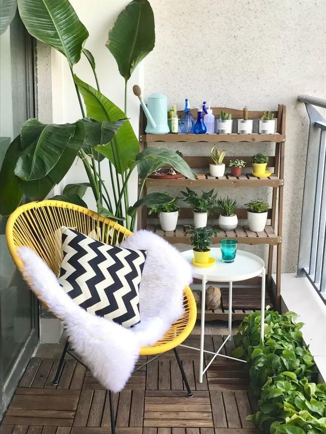 小户型|越来越多人阳台不铺瓷砖,现在用它来“代替”,太高明了