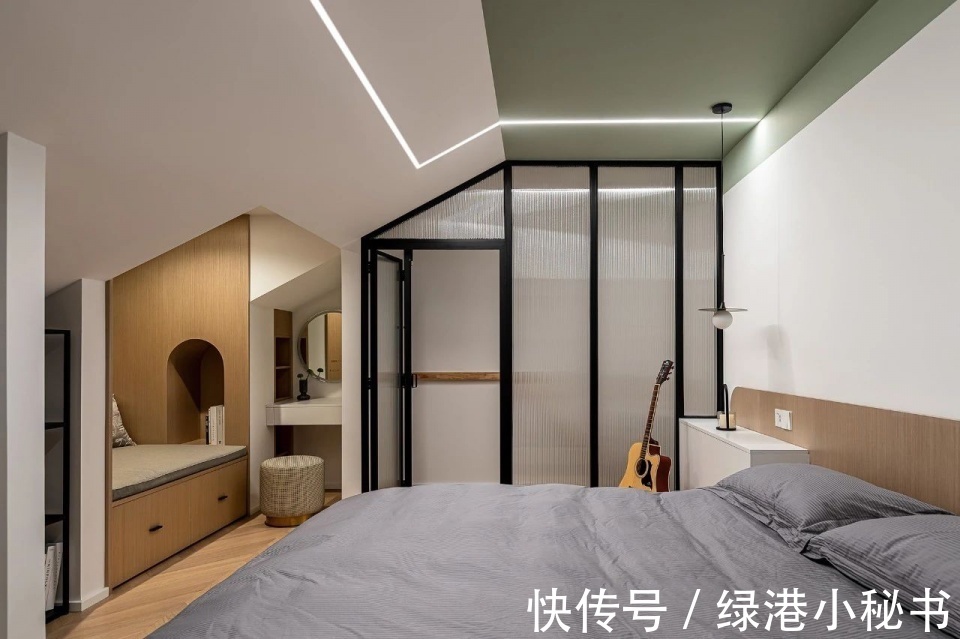 家装|装修案例欣赏:96平带阁楼轻奢家装,原来设计能让生活如此美好!