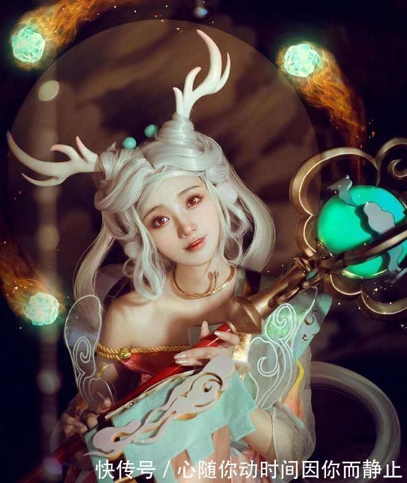 cos|遇见神鹿神级cos,还原度99%?三次元里的瑶妹由画而生,随心而为