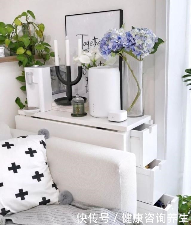 全屋|她家88㎡,坚持半墙主义,全屋都是柜子,太有心了!