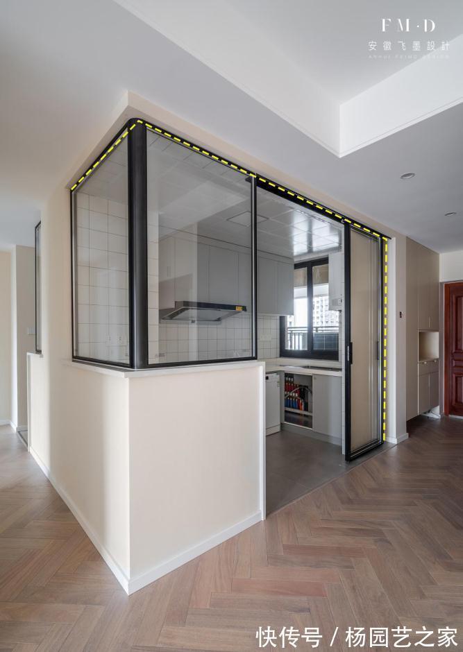 日式|99㎡硬装结束,邻居上门参观特羡慕,北欧+日式风格,越看越舒心