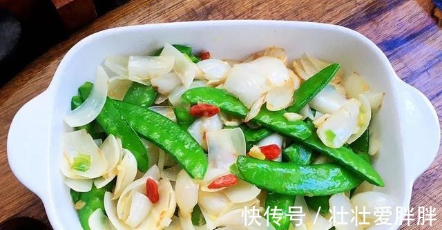 家常菜|百合炒荷兰豆,美味又下饭的家常菜!百合炒荷兰豆,美味又下饭的家常菜!